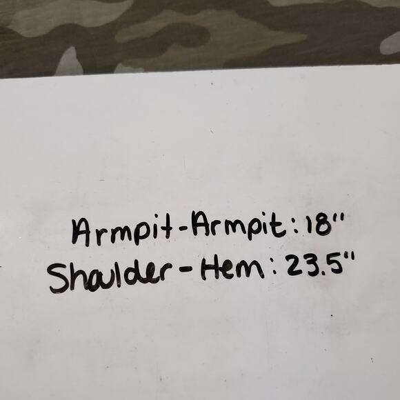 PINK Victoria's Secret Perfect Crew Camo Short Sleeve Tee Women's S Green Top - Picture 6 of 6